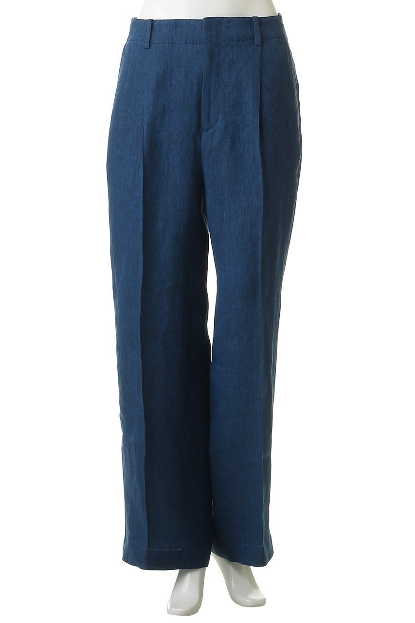 【エブール/ebure】のピュアリネンヘリンボーン ベルテッドワイドパンツ 大人の最旬トレンドファッション＆コーディネート founy(ファウニー) 　ファッション　Fashion　レディースファッション　Fashion for Women　パンツ　Pants & Trousers　おすすめ　Recommended / Our Picks　イタリア　Italy　ジャケット　Jacket, Outerwear　セットアップ　Set-Up, Coordinated Outfit　ポケット　Pocket, Pocket Detail　リネン　Linen, Linen Fabric　エレガント 上品　Elegant　other-2|ID: prp329100004875647 ipo3291000000037239851