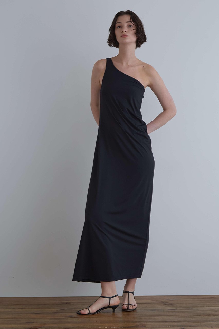 【ル フィル/LE PHIL】の《LE PHIL》カップインナイロンストレッチワンピース 人気、トレンドファッション・服の通販 founy(ファニー) 　ファッション　Fashion　レディースファッション　Fashion for Women　ワンピース　Dresses　チュニック　Tunic Tops & Dresses　おすすめ　Recommended / Our Picks　カッティング　Cutting Detail　シアー　Sheer, See-Through　ショルダー　Shoulder, Shoulder Strap　スタンダード　Standard, Basic　スポーティ　Sporty, Casual Athletic　チュニック　Tunic, Long Top　ドレープ　Drape, Draping Fabric　フィット　Fit, Slim Fit　ロング　Long, Long-Length　新作・新入荷　New Arrivals / New In　other-3|ID: prp329100004875651 ipo3291000000036366530