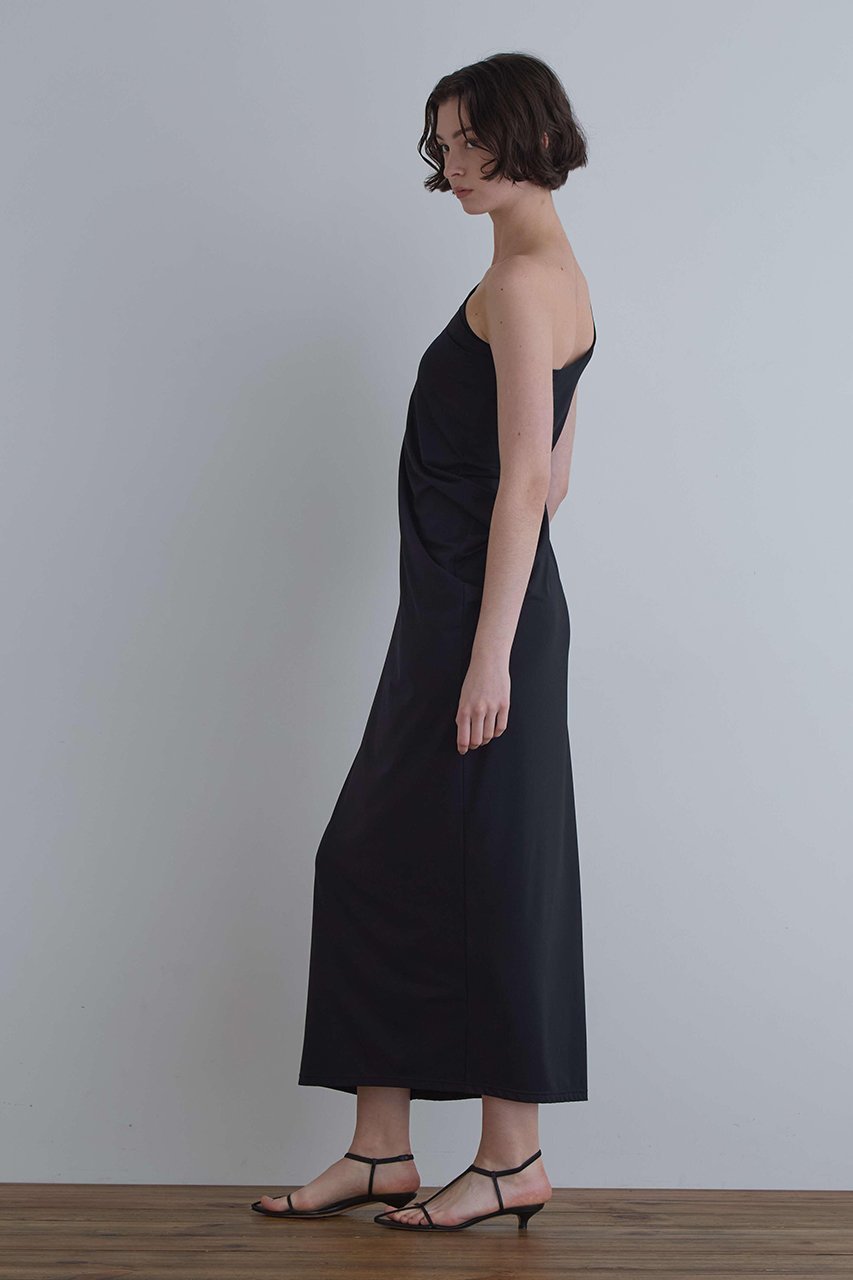 【ル フィル/LE PHIL】の《LE PHIL》カップインナイロンストレッチワンピース 人気、トレンドファッション・服の通販 founy(ファニー) 　ファッション　Fashion　レディースファッション　Fashion for Women　ワンピース　Dresses　チュニック　Tunic Tops & Dresses　おすすめ　Recommended / Our Picks　カッティング　Cutting Detail　シアー　Sheer, See-Through　ショルダー　Shoulder, Shoulder Strap　スタンダード　Standard, Basic　スポーティ　Sporty, Casual Athletic　チュニック　Tunic, Long Top　ドレープ　Drape, Draping Fabric　フィット　Fit, Slim Fit　ロング　Long, Long-Length　新作・新入荷　New Arrivals / New In　other-4|ID: prp329100004875651 ipo3291000000036366531