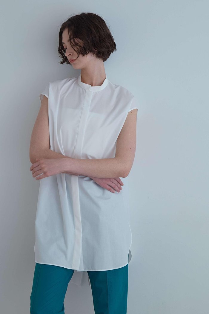 【ル フィル/LE PHIL】のライトタイプライターロングシャツ インテリア・キッズ・メンズ・レディースファッション・服の通販 founy(ファニー) https://founy.com/ ファッション Fashion レディースファッション Fashion for Women トップス・カットソー Cut & Sew Tops キャミソール&ノースリーブ Camisoles & Sleeveless Tops シャツ・ブラウス・オフィスカジュアル Elegant Blouses & Button-Ups グログラン Grosgrain, Grosgrain Ribbon スタンダード Standard, Basic ノースリーブ Sleeveless, No-Sleeve リラックス Relax, Relaxed Fit ロング Long, Long-Length 新作・新入荷 New Arrivals / New In |ID: prp329100004875674 ipo3291000000036366704