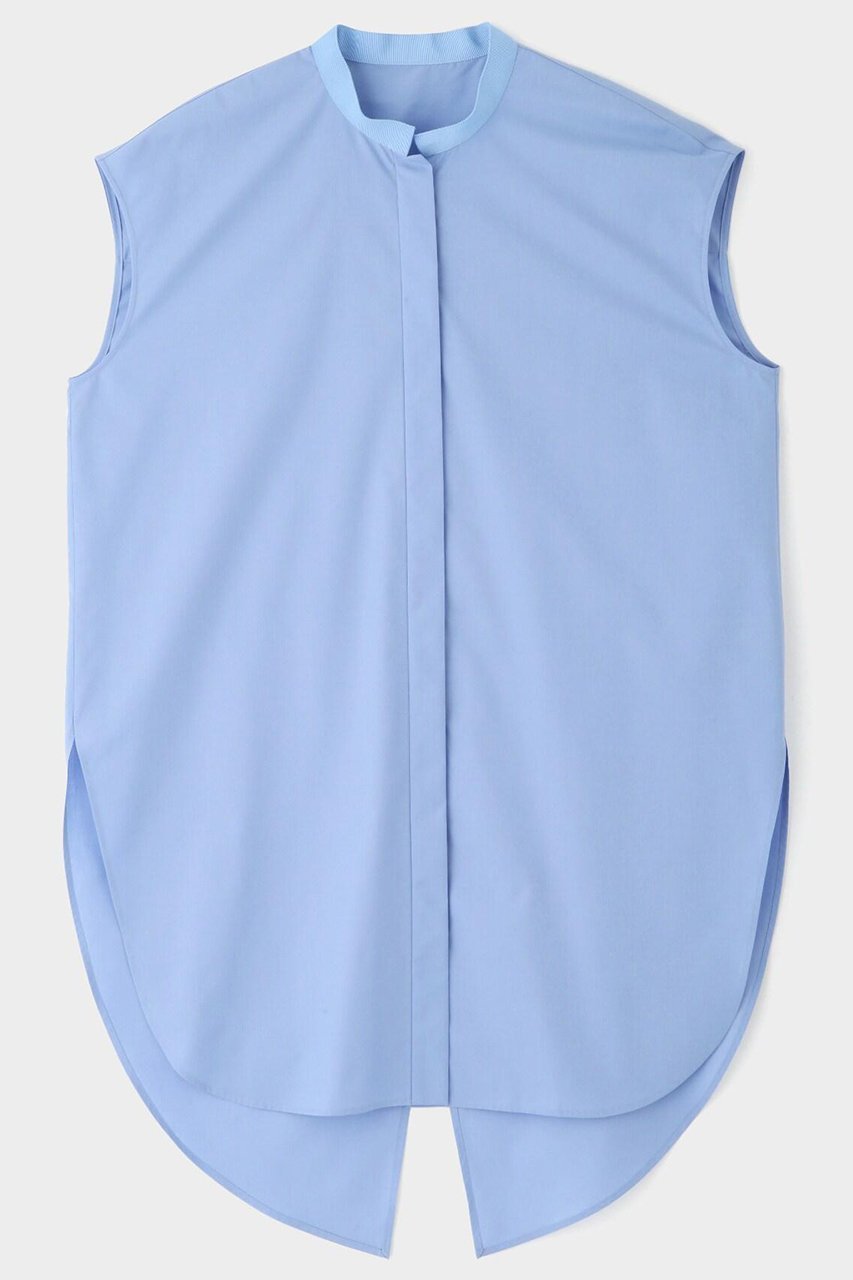 【ル フィル/LE PHIL】のライトタイプライターロングシャツ 人気、トレンドファッション・服の通販 founy(ファニー) 　ファッション　Fashion　レディースファッション　Fashion for Women　トップス・カットソー　Cut & Sew Tops　キャミソール&ノースリーブ　Camisoles & Sleeveless Tops　シャツ・ブラウス・オフィスカジュアル　Elegant Blouses & Button-Ups　グログラン　Grosgrain, Grosgrain Ribbon　スタンダード　Standard, Basic　ノースリーブ　Sleeveless, No-Sleeve　リラックス　Relax, Relaxed Fit　ロング　Long, Long-Length　新作・新入荷　New Arrivals / New In　other-2|ID: prp329100004875674 ipo3291000000036366708