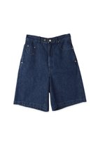 【クルニ/CULLNI】の【UNISEX】Asymmetrical ポケット デニムハーフパンツ 大人の最旬トレンドファッション＆コーディネート founy(ファウニー) ファッション Fashion レディースファッション Fashion for Women パンツ Pants & Trousers ショートパンツ・ハーフパンツ High-Waisted & Relaxed Shorts ユニセックス Unisex, Genderless アシンメトリー Asymmetrical Style コイン Coin, Coin Design ショート Short, Short Length ジャケット Jacket, Outerwear セットアップ Set-Up, Coordinated Outfit ダブル Double, Double-Breasted ポケット Pocket, Pocket Detail thumbnail ネイビー|ID: prp329100004875741 ipo3291000000036874477