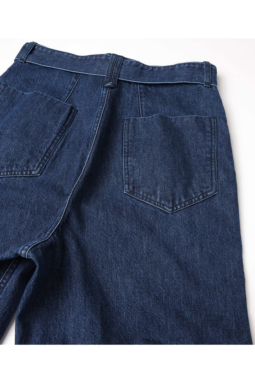 【クルニ/CULLNI】の【UNISEX】Asymmetrical ポケット エキストラ ワイドデニムパンツ with ロングベルト 人気、トレンドファッション・服の通販 founy(ファニー) 　ファッション　Fashion　レディースファッション　Fashion for Women　パンツ　Pants & Trousers　デニムパンツ・ジーンズ・美脚デニム　Denim Jeans & Pants　ベルト&ウエストマーク　Belts & Waist Accessories　ユニセックス　Unisex, Genderless　アシンメトリー　Asymmetrical Style　コイン　Coin, Coin Design　ジャケット　Jacket, Outerwear　セットアップ　Set-Up, Coordinated Outfit　ダブル　Double, Double-Breasted　デニム　Denim, Jeans Material　ポケット　Pocket, Pocket Detail　ロング　Long, Long-Length　新作・新入荷　New Arrivals / New In　other-5|ID: prp329100004875742 ipo3291000000036367127