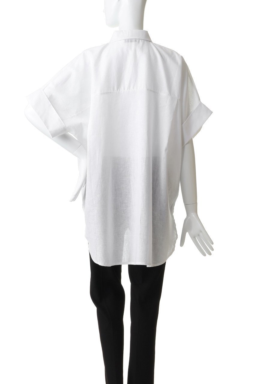 【ティアラ/Tiara】の【Patrizia Borelli】ブラウス 人気、トレンドファッション・服の通販 founy(ファニー) 　ファッション　Fashion　レディースファッション　Fashion for Women　トップス・カットソー　Cut & Sew Tops　シャツ・ブラウス・オフィスカジュアル　Elegant Blouses & Button-Ups　イタリア　Italy　ショート　Short, Short Length　シンプル　Simple, Minimal　スリーブ　Sleeve, Long Sleeve / Short Sleeve　リネン　Linen, Linen Fabric　新作・新入荷　New Arrivals / New In　other-4|ID: prp329100004875759 ipo3291000000036367223