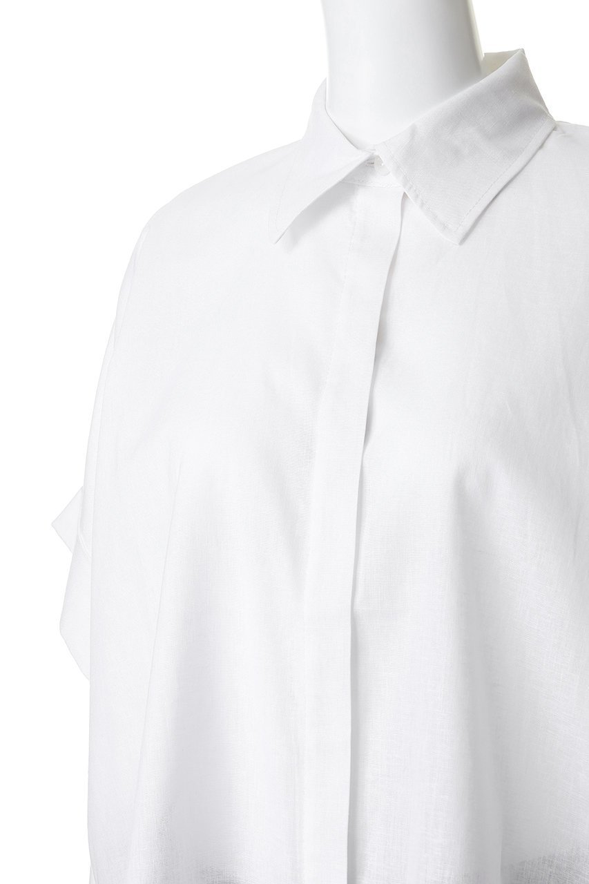 【ティアラ/Tiara】の【Patrizia Borelli】ブラウス 人気、トレンドファッション・服の通販 founy(ファニー) 　ファッション　Fashion　レディースファッション　Fashion for Women　トップス・カットソー　Cut & Sew Tops　シャツ・ブラウス・オフィスカジュアル　Elegant Blouses & Button-Ups　イタリア　Italy　ショート　Short, Short Length　シンプル　Simple, Minimal　スリーブ　Sleeve, Long Sleeve / Short Sleeve　リネン　Linen, Linen Fabric　新作・新入荷　New Arrivals / New In　other-5|ID: prp329100004875759 ipo3291000000036367224