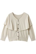 【ティアラ/Tiara】のVネックケープニット 人気、トレンドファッション・服の通販 founy(ファニー) ファッション Fashion レディースファッション Fashion for Women トップス・カットソー Cut & Sew Tops ニット Knit Tops & Sweaters カーディガン・羽織り Layered Style Cardigans Vネックトップス V-Neck Tops / V-Cut Neckline Shirts とろみ Fluid, Flowy Fabric カーディガン Cardigan, Knitwear コンパクト Compact, Small Size フレア Flare, Flared エレガント 上品 Elegant 新作・新入荷 New Arrivals / New In thumbnail アイボリー|ID: prp329100004875765 ipo3291000000036367250