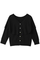 【ティアラ/Tiara】のVネックケープニット 人気、トレンドファッション・服の通販 founy(ファニー) ファッション Fashion レディースファッション Fashion for Women トップス・カットソー Cut & Sew Tops ニット Knit Tops & Sweaters カーディガン・羽織り Layered Style Cardigans Vネックトップス V-Neck Tops / V-Cut Neckline Shirts とろみ Fluid, Flowy Fabric カーディガン Cardigan, Knitwear コンパクト Compact, Small Size フレア Flare, Flared エレガント 上品 Elegant 新作・新入荷 New Arrivals / New In thumbnail ブラック|ID: prp329100004875765 ipo3291000000036367252