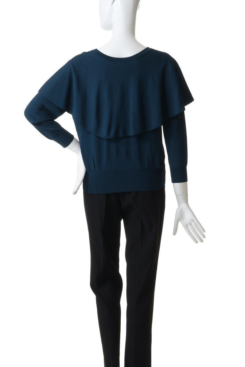 【ティアラ/Tiara】のVネックケープニット 大人の最旬トレンドファッション＆コーディネート founy(ファウニー) 　ファッション　Fashion　レディースファッション　Fashion for Women　トップス・カットソー　Cut & Sew Tops　ニット　Knit Tops & Sweaters　カーディガン・羽織り　Layered Style Cardigans　Vネックトップス　V-Neck Tops / V-Cut Neckline Shirts　とろみ　Fluid, Flowy Fabric　カーディガン　Cardigan, Knitwear　コンパクト　Compact, Small Size　フレア　Flare, Flared　エレガント 上品　Elegant　other-4|ID: prp329100004875765 ipo3291000000036903509