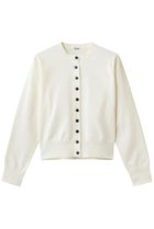 【ティアラ/Tiara】のアクセントボタンカーディガン 人気、トレンドファッション・服の通販 founy(ファニー) ファッション Fashion レディースファッション Fashion for Women トップス・カットソー Cut & Sew Tops ニット Knit Tops & Sweaters カーディガン・羽織り Layered Style Cardigans なめらか Smooth, Silky Texture カーディガン Cardigan, Knitwear シンプル Simple, Minimal 新作・新入荷 New Arrivals / New In thumbnail ホワイト|ID: prp329100004875767 ipo3291000000036367260