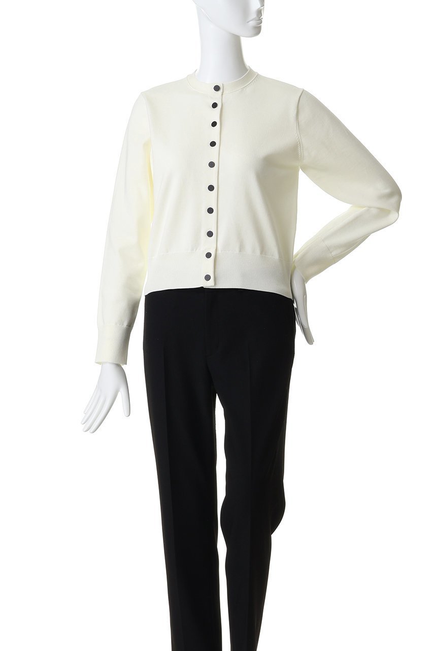 【ティアラ/Tiara】のアクセントボタンカーディガン 人気、トレンドファッション・服の通販 founy(ファニー) 　ファッション　Fashion　レディースファッション　Fashion for Women　トップス・カットソー　Cut & Sew Tops　ニット　Knit Tops & Sweaters　カーディガン・羽織り　Layered Style Cardigans　なめらか　Smooth, Silky Texture　カーディガン　Cardigan, Knitwear　シンプル　Simple, Minimal　新作・新入荷　New Arrivals / New In　other-2|ID: prp329100004875767 ipo3291000000036367263