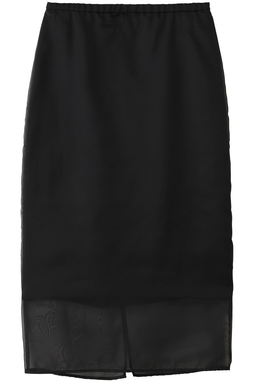 【ティアラ/Tiara】のオーガンジータイトスカート インテリア・キッズ・メンズ・レディースファッション・服の通販 founy(ファニー) 　ファッション　Fashion　レディースファッション　Fashion for Women　スカート　Skirts　ロングスカート　Long Skirts / Maxi & Midi Skirts　オーガンジー　Organza Fabric　シアー　Sheer, See-Through　シンプル　Simple, Minimal　タイトスカート　Pencil Skirt, Tight Skirt　トレンド　Trend, Trending Now　バランス　Balance, Style Balance　ベーシック　Basic, Essential　ロング　Long, Long-Length　新作・新入荷　New Arrivals / New In　ブラック|ID: prp329100004875768 ipo3291000000036367272