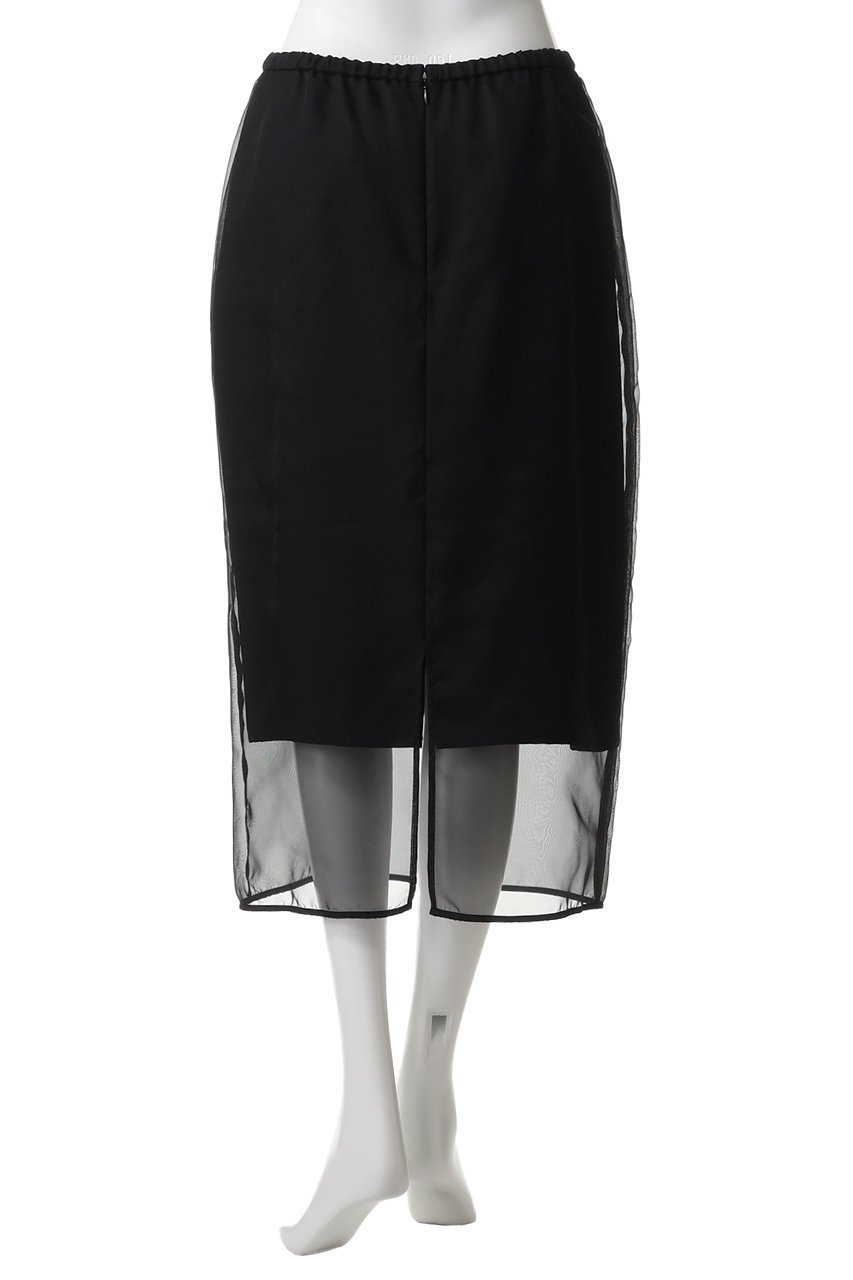 【ティアラ/Tiara】のオーガンジータイトスカート 人気、トレンドファッション・服の通販 founy(ファニー) 　ファッション　Fashion　レディースファッション　Fashion for Women　スカート　Skirts　ロングスカート　Long Skirts / Maxi & Midi Skirts　オーガンジー　Organza Fabric　シアー　Sheer, See-Through　シンプル　Simple, Minimal　タイトスカート　Pencil Skirt, Tight Skirt　トレンド　Trend, Trending Now　バランス　Balance, Style Balance　ベーシック　Basic, Essential　ロング　Long, Long-Length　新作・新入荷　New Arrivals / New In　other-4|ID: prp329100004875768 ipo3291000000036367275