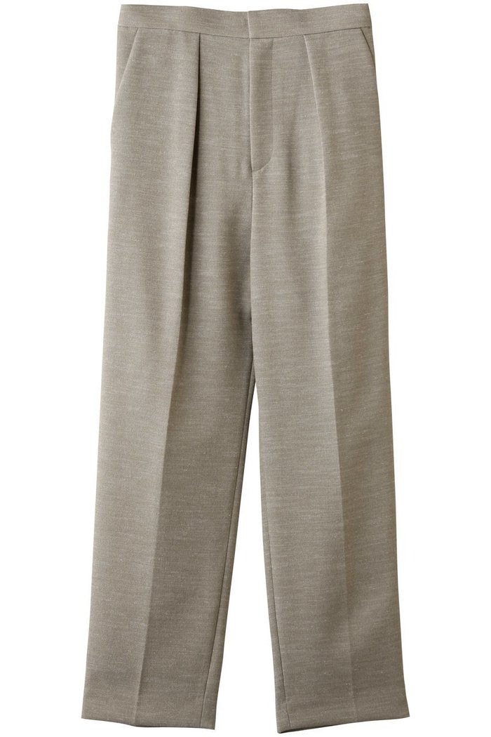 【ティアラ/Tiara】のタックテーパードパンツ インテリア・キッズ・メンズ・レディースファッション・服の通販 founy(ファニー) https://founy.com/ ファッション Fashion レディースファッション Fashion for Women パンツ Pants & Trousers センター Center, Center Line テーパード Tapered, Tapered Pants メランジ Melange, Mixed Yarn エレガント 上品 Elegant 新作・新入荷 New Arrivals / New In |ID: prp329100004875775 ipo3291000000036367313