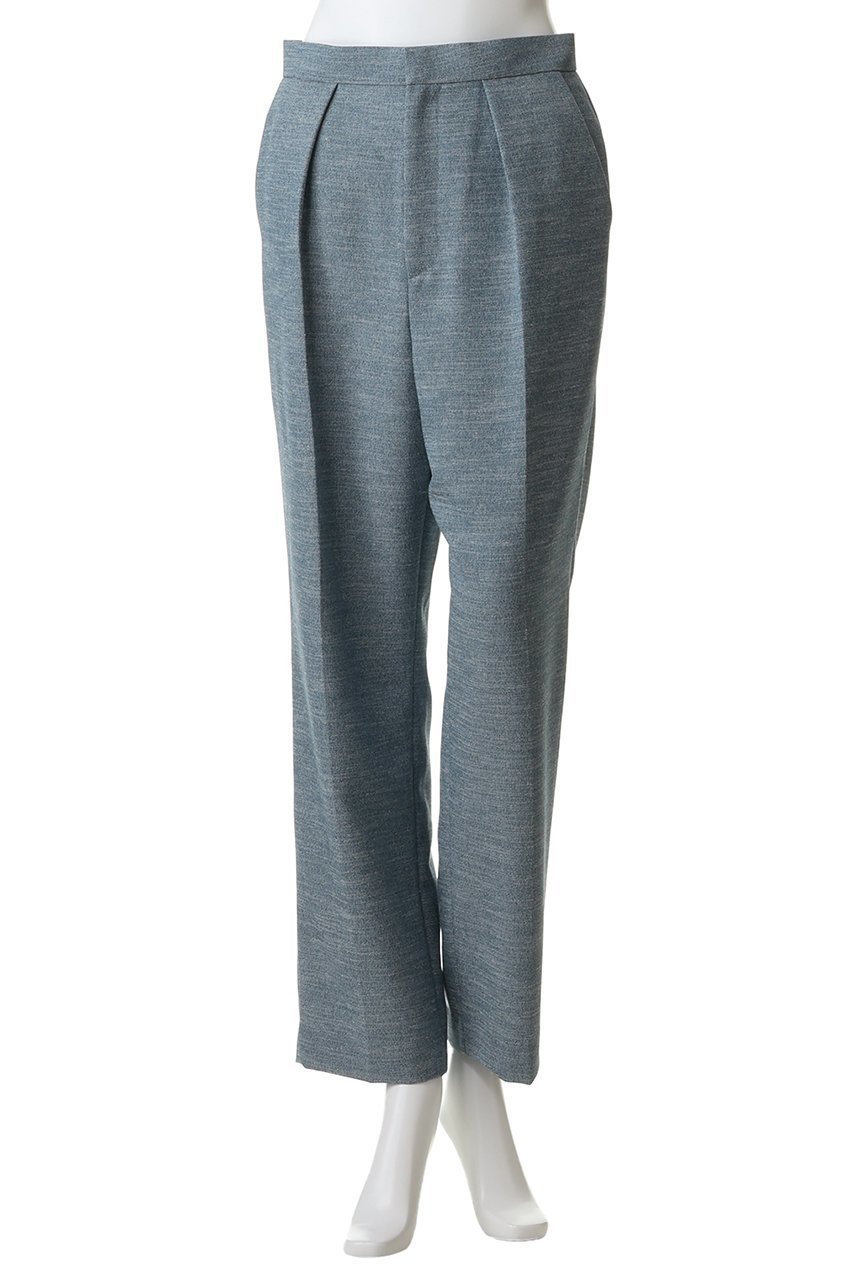 【ティアラ/Tiara】のタックテーパードパンツ 人気、トレンドファッション・服の通販 founy(ファニー) 　ファッション　Fashion　レディースファッション　Fashion for Women　パンツ　Pants & Trousers　センター　Center, Center Line　テーパード　Tapered, Tapered Pants　メランジ　Melange, Mixed Yarn　エレガント 上品　Elegant　新作・新入荷　New Arrivals / New In　other-2|ID: prp329100004875775 ipo3291000000036367317