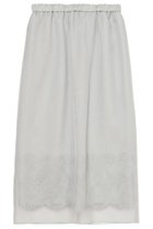 【ミラ ショーン バイ チカ キサダ/mila schon by chika kisada】のオーガンジーレイヤードレーススカート 人気、トレンドファッション・服の通販 founy(ファニー) ファッション Fashion レディースファッション Fashion for Women スカート Skirts ロングスカート Long Skirts / Maxi & Midi Skirts エレガント 上品 Elegant オーガンジー Organza Fabric スピンドル Spindle, Drawcord レース Lace, Lace Fabric ロング Long, Long-Length 新作・新入荷 New Arrivals / New In thumbnail グレーベージュ|ID: prp329100004875781 ipo3291000000036367345