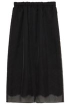 【ミラ ショーン バイ チカ キサダ/mila schon by chika kisada】のオーガンジーレイヤードレーススカート ブラック|ID: prp329100004875781 ipo3291000000036897472