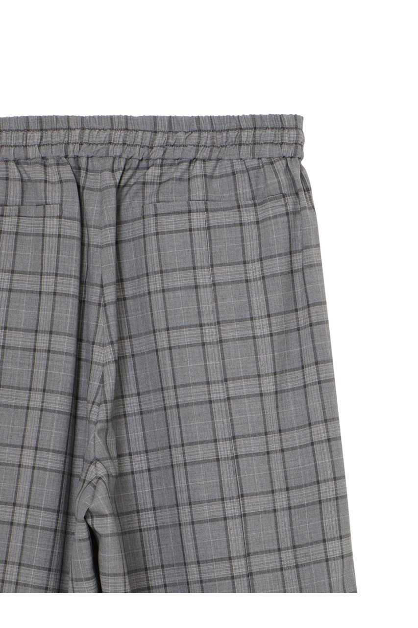 【ミラ ショーン バイ チカ キサダ/mila schon by chika kisada】のウールチェックワイドタックパンツ 人気、トレンドファッション・服の通販 founy(ファニー) 　ファッション　Fashion　レディースファッション　Fashion for Women　パンツ　Pants & Trousers　クラシカル　Classical, Vintage-Inspired　シンプル　Simple, Minimal　ストレート　Straight, Straight Cut　スピンドル　Spindle, Drawcord　チェック　Check, Plaid, Tartan　リラックス　Relax, Relaxed Fit　ワイド　Wide, Wide Fit　エレガント 上品　Elegant　新作・新入荷　New Arrivals / New In　other-5|ID: prp329100004875783 ipo3291000000036367362