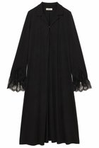 【ミラ ショーン バイ チカ キサダ/mila schon by chika kisada】のオープンカラージャージドレス 人気、トレンドファッション・服の通販 founy(ファニー) ファッション Fashion レディースファッション Fashion for Women ワンピース Dresses フォーマル・パーティードレス・結婚式用ドレス Elegant & Casual Dresses チュニック Tunic Tops & Dresses エレガント 上品 Elegant スカラップ Scallop, Scalloped Edge チュニック Tunic, Long Top ドレス Dress, One-Piece レース Lace, Lace Fabric ロング Long, Long-Length 新作・新入荷 New Arrivals / New In thumbnail ブラック|ID: prp329100004875787 ipo3291000000036367382