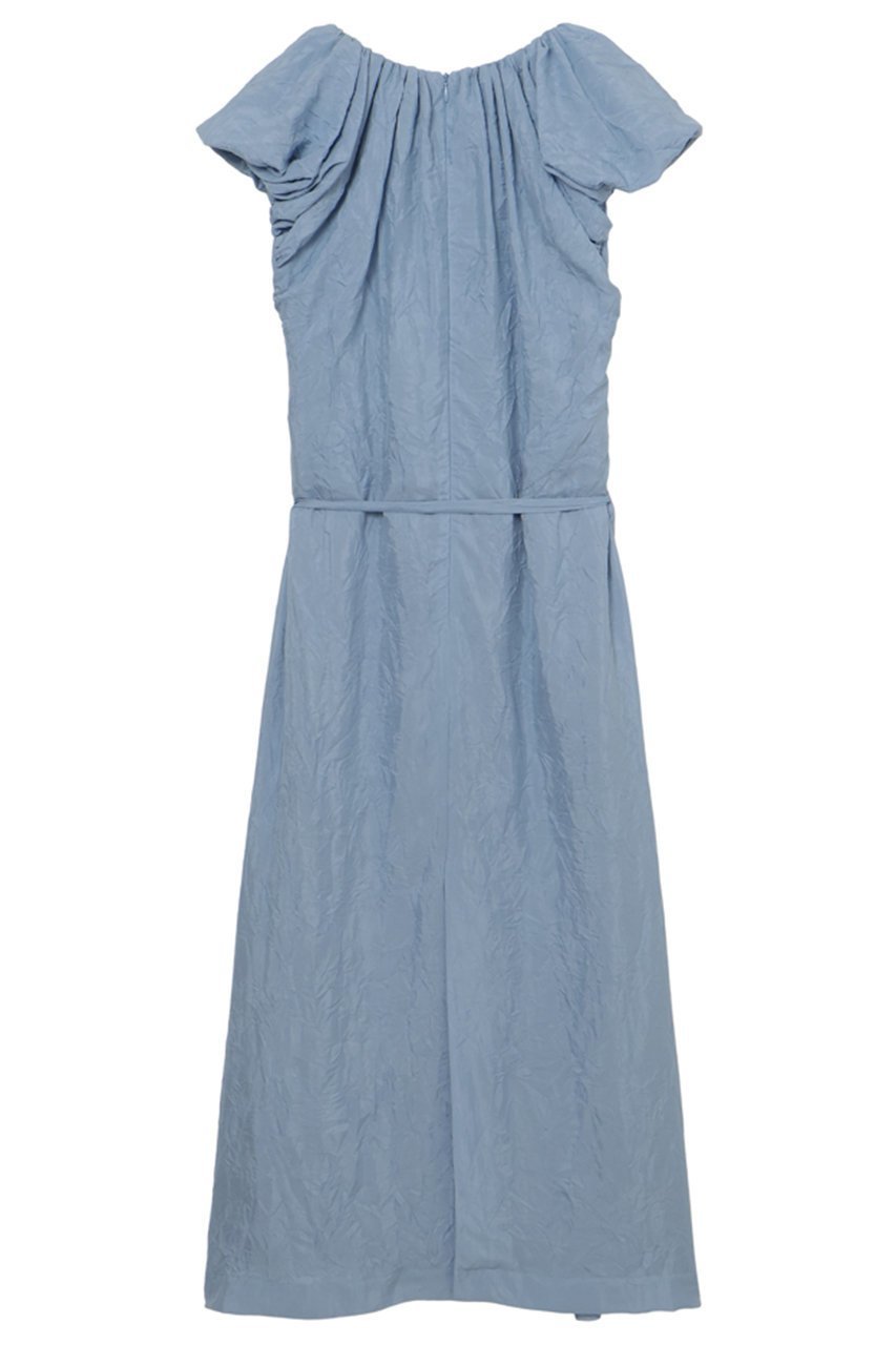 【ミラ ショーン バイ チカ キサダ/mila schon by chika kisada】のシルク混クリンクルクロスワンピース 人気、トレンドファッション・服の通販 founy(ファニー) 　ファッション　Fashion　レディースファッション　Fashion for Women　ワンピース　Dresses　チュニック　Tunic Tops & Dresses　シルク　Silk, 100% Silk　チュニック　Tunic, Long Top　ロング　Long, Long-Length　新作・新入荷　New Arrivals / New In　旅行　Travel　other-2|ID: prp329100004875790 ipo3291000000036367409