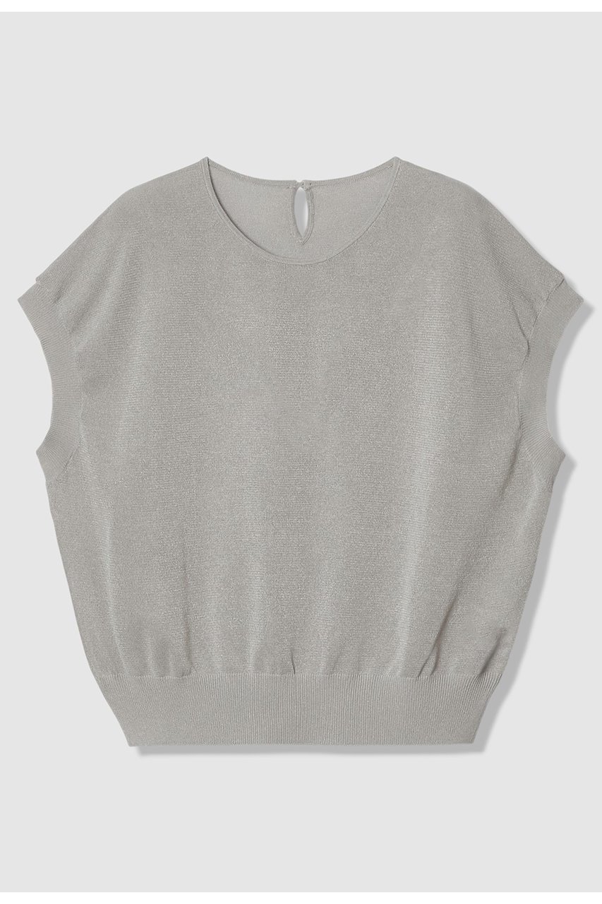 【アナイ/ANAYI】のシアー天竺クルーネック プルオーバー インテリア・キッズ・メンズ・レディースファッション・服の通販 founy(ファニー) 　ファッション　Fashion　レディースファッション　Fashion for Women　トップス・カットソー　Cut & Sew Tops　ニット　Knit Tops & Sweaters　カジュアルプルオーバー・ニットトップス　Pullovers & Knit Tops / Casual Pullovers　イタリア　Italy　カーディガン　Cardigan, Knitwear　シアー　Sheer, See-Through　新作・新入荷　New Arrivals / New In　ライトグレー|ID: prp329100004875800 ipo3291000000036367480