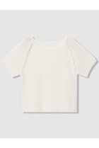 【アナイ/ANAYI】のプチフリルスリーブ プルオーバー 人気、トレンドファッション・服の通販 founy(ファニー) ファッション Fashion レディースファッション Fashion for Women トップス・カットソー Cut & Sew Tops ニット Knit Tops & Sweaters カジュアルプルオーバー・ニットトップス Pullovers & Knit Tops / Casual Pullovers スリーブ Sleeve, Long Sleeve / Short Sleeve プリント Print, Printed Pattern レーシー Lacy, Lace-Like エレガント 上品 Elegant 新作・新入荷 New Arrivals / New In thumbnail オフホワイト|ID: prp329100004875805 ipo3291000000036367512