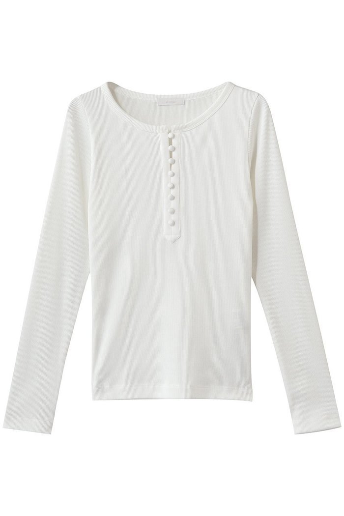 【アルアバイル/allureville】のテレコヘンリーネックプルオーバー インテリア・キッズ・メンズ・レディースファッション・服の通販 founy(ファニー) https://founy.com/ ファッション Fashion レディースファッション Fashion for Women トップス・カットソー Cut & Sew Tops シャツ・ブラウス・オフィスカジュアル Elegant Blouses & Button-Ups ロングTシャツ・Tシャツ Longline T-Shirts & Tees カジュアルプルオーバー・ニットトップス Pullovers & Knit Tops / Casual Pullovers カットソー・ベーシックTシャツ Cut-and-Sewn Tops / Stretch Tees & Basics サテン Satin, Glossy Fabric シンプル Simple, Minimal スリーブ Sleeve, Long Sleeve / Short Sleeve テレコ Ribbed, Rib Stitch デコルテ Décolleté, Neckline ロング Long, Long-Length 新作・新入荷 New Arrivals / New In |ID: prp329100004875832 ipo3291000000036367699