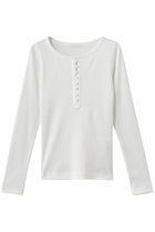 【アルアバイル/allureville】のテレコヘンリーネックプルオーバー ホワイト|ID: prp329100004875832 ipo3291000000036367700