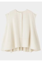 【ル フィル/LE PHIL】のピュアカシミアフレアジレ ホワイト|ID: prp329100004875866 ipo3291000000036367907