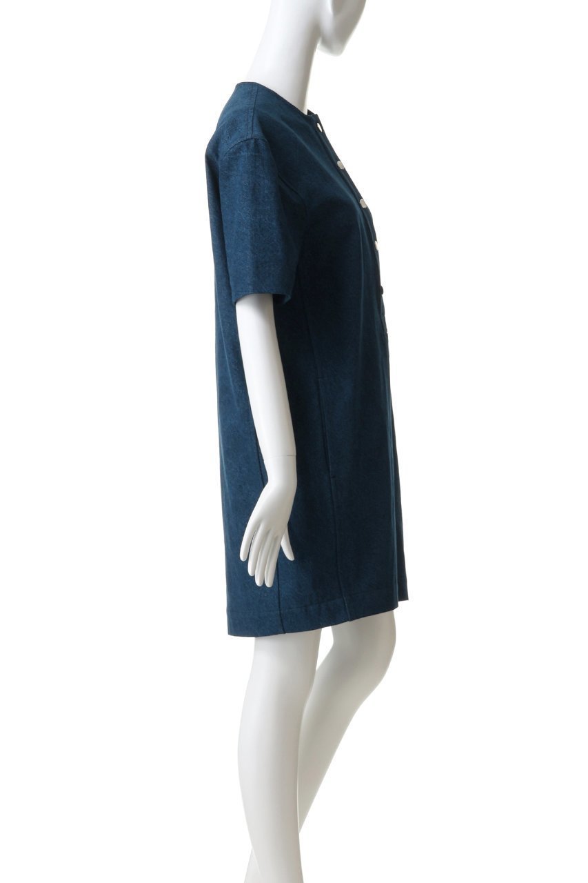 【バウト/BOWTE】のDENIM MINIMUM SHORT DRESS 人気、トレンドファッション・服の通販 founy(ファニー) 　ファッション　Fashion　レディースファッション　Fashion for Women　ワンピース　Dresses　フォーマル・パーティードレス・結婚式用ドレス　Elegant & Casual Dresses　チュニック　Tunic Tops & Dresses　ショート　Short, Short Length　シルバー　Silver, Metallic Silver　スタイリッシュ　Stylish, Fashionable　スリーブ　Sleeve, Long Sleeve / Short Sleeve　チュニック　Tunic, Long Top　デニム　Denim, Jeans Material　ドレス　Dress, One-Piece　ハーフ　Half, Half-Length　夏　Summer　新作・新入荷　New Arrivals / New In　春　Spring　S/S・春夏　SS, Spring/Summer, Warm Season　other-3|ID: prp329100004875896 ipo3291000000036368129