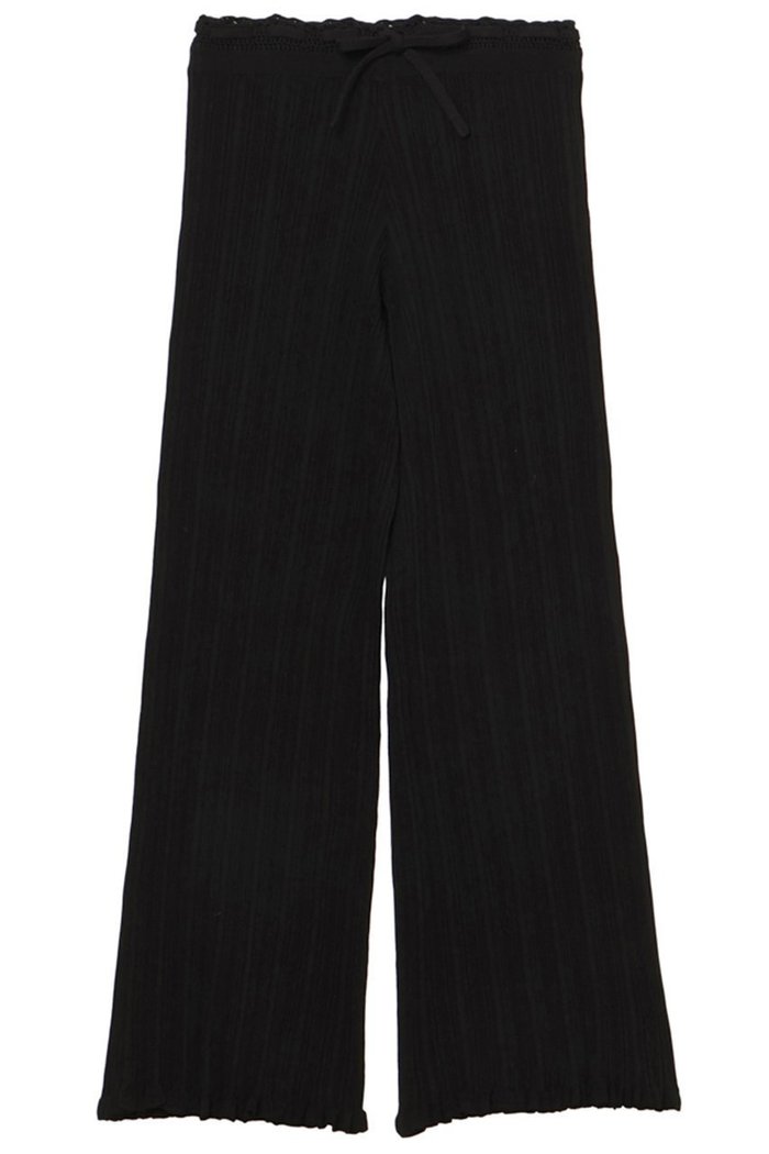 【ミラ ショーン バイ チカ キサダ/mila schon by chika kisada】のリブニットパンツ インテリア・キッズ・メンズ・レディースファッション・服の通販 founy(ファニー) https://founy.com/ ファッション Fashion レディースファッション Fashion for Women パンツ Pants & Trousers かぎ針 Crochet スピンドル Spindle, Drawcord フリル Frill, Ruffle ボトム Bottoms, Lower Wear 新作・新入荷 New Arrivals / New In |ID: prp329100004875899 ipo3291000000036368141