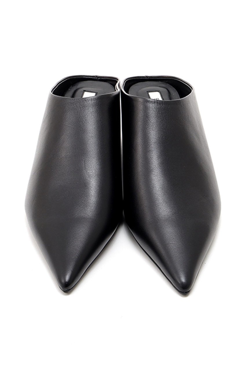 【エトレトウキョウ/ETRE TOKYO】のポインテッドインヒールレザーミュール 人気、トレンドファッション・服の通販 founy(ファニー) 　ファッション　Fashion　レディースファッション　Fashion for Women　クッション　Cushion, Throw Pillow　デニム　Denim, Jeans Material　ワイド　Wide, Wide Fit　エレガント 上品　Elegant　再入荷　Restock / Back in Stock　other-3|ID: prp329100004875911 ipo3291000000036368231