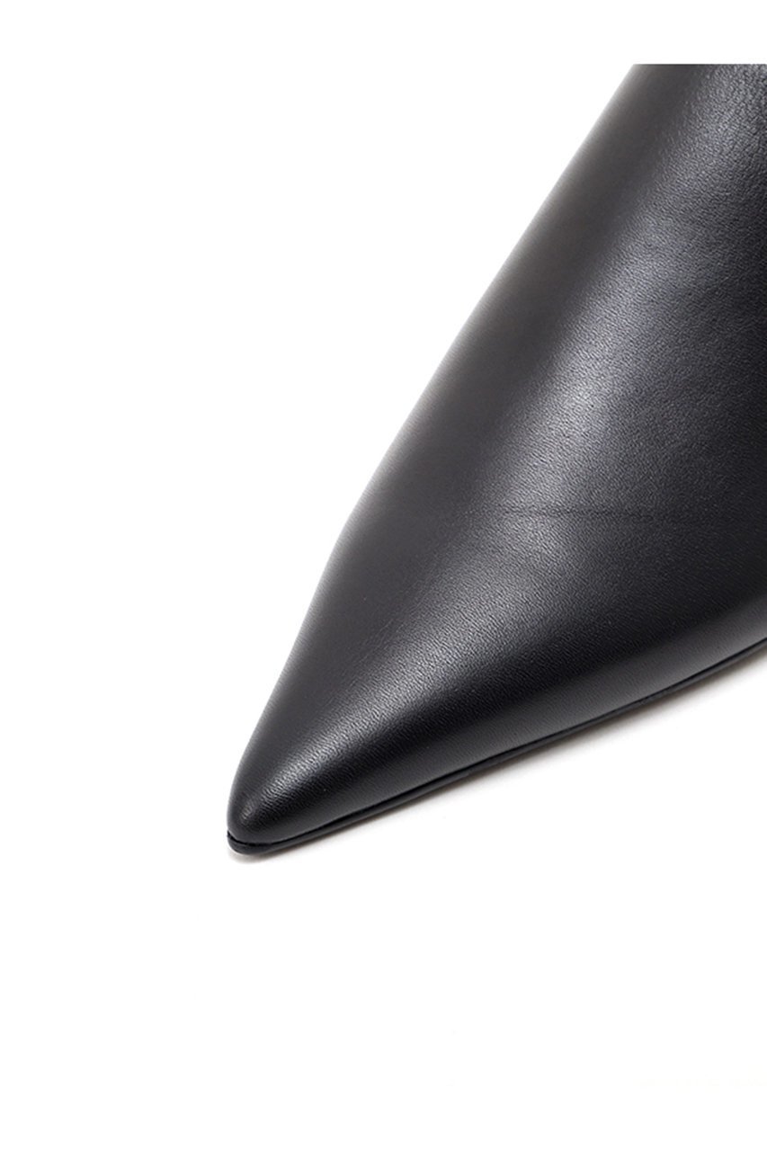 【エトレトウキョウ/ETRE TOKYO】のポインテッドインヒールレザーミュール 人気、トレンドファッション・服の通販 founy(ファニー) 　ファッション　Fashion　レディースファッション　Fashion for Women　クッション　Cushion, Throw Pillow　デニム　Denim, Jeans Material　ワイド　Wide, Wide Fit　エレガント 上品　Elegant　再入荷　Restock / Back in Stock　other-6|ID: prp329100004875911 ipo3291000000036368234