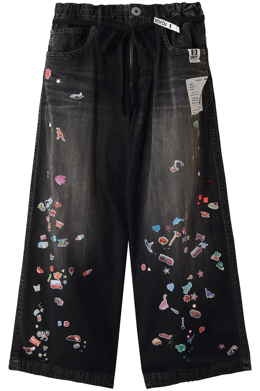 【メゾン ミハラヤスヒロ/Maison MIHARA YASUHIRO】の【Maison MIHARA YASUHIRO】DENIM HUGE ディテールパンツ with KIDS STICKER 大人の最旬トレンドファッション＆コーディネート founy(ファウニー) 　ファッション　Fashion　レディースファッション　Fashion for Women　パンツ　Pants & Trousers　デニムパンツ・ジーンズ・美脚デニム　Denim Jeans & Pants　グラフィック　Graphic, Graphic Design　シンプル　Simple, Minimal　デニム　Denim, Jeans Material　ワイド　Wide, Wide Fit　 other-1|ID: prp329100004875927 ipo3291000000036897555