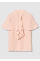 【アルアバイル/allureville】の【LOULOU WILLOUGHBY】ペタルフリルフレアスリーブブラウス ピンク|ID: prp329100004875945 ipo3291000000036368467