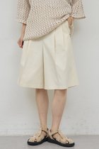 【ガリャルダガランテ/GALLARDAGALANTE】の【HERITANOVUM】ドライギャバハーフパンツ アイボリー|ID: prp329100004875948 ipo3291000000036368489