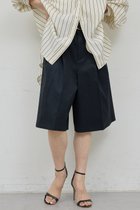 【ガリャルダガランテ/GALLARDAGALANTE】の【HERITANOVUM】ドライギャバハーフパンツ ブラック|ID: prp329100004875948 ipo3291000000036368490