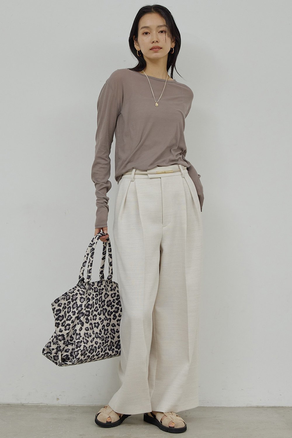 【ガリャルダガランテ/GALLARDAGALANTE】の【2.718】プリントトート 人気、トレンドファッション・服の通販 founy(ファニー) 　ファッション　Fashion　レディースファッション　Fashion for Women　バッグ　Bags　アニマル　Animal Print　シンプル　Simple, Minimal　トレンド　Trend, Trending Now　ビッグ　Big, Oversized　新作・新入荷　New Arrivals / New In　other-4|ID: prp329100004875951 ipo3291000000036368521