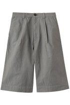 【プリスティン/PRISTINE】の和紙コットンツイルバミューダパンツ(染) グレー|ID: prp329100004875954 ipo3291000000037240443