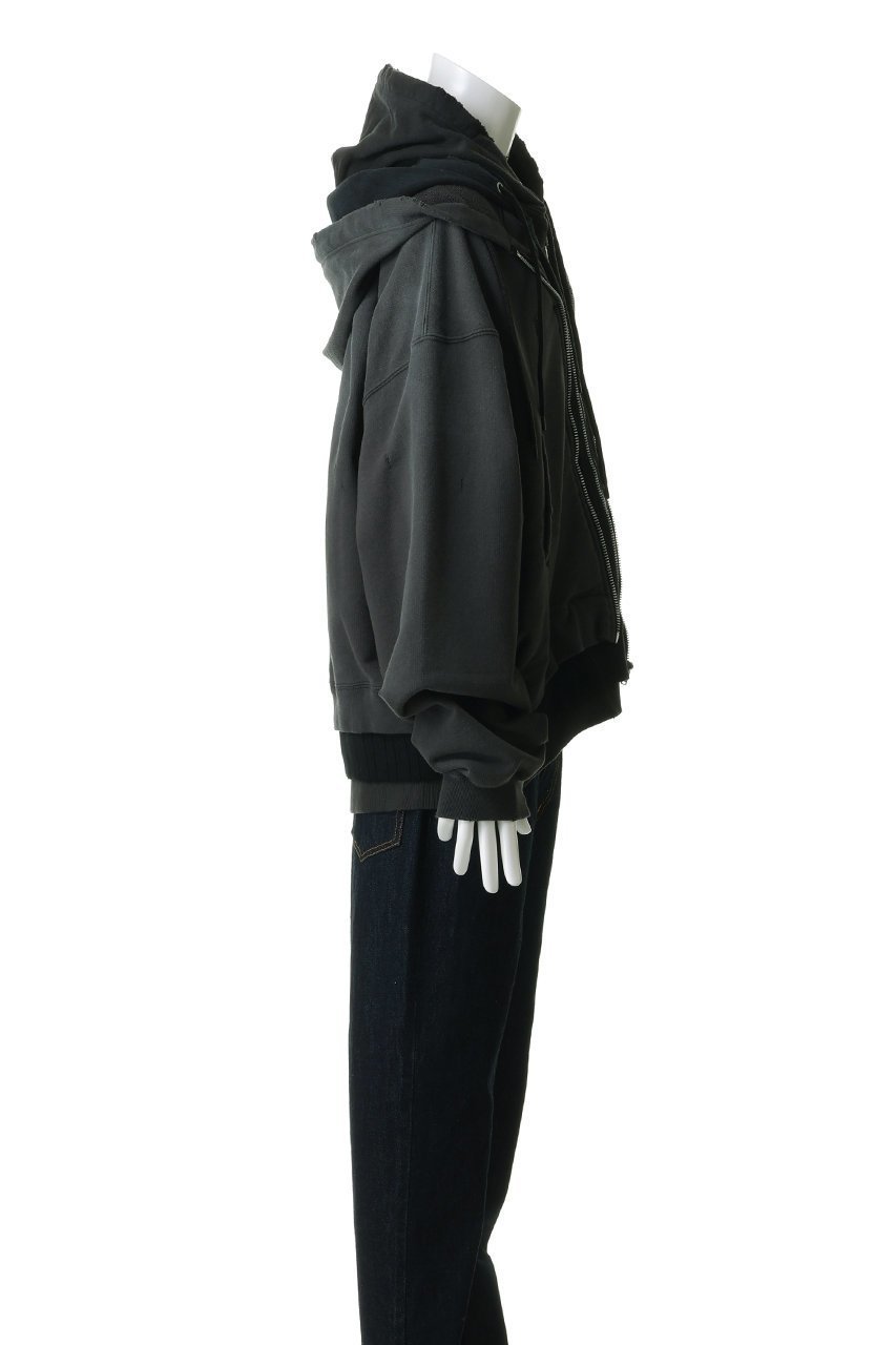 【メゾン ミハラヤスヒロ/Maison MIHARA YASUHIRO / MEN】の【MEN】【Maison MIHARA YASUHIRO】TRIPLE LAYERED パーカ 人気、トレンドファッション・服の通販 founy(ファニー) 　ファッション　Fashion　メンズファッション　Fashion for Men　トップス・カットソー　Cut & Sew Tops　パーカー・フーディー / カジュアルコーデ　Hoodies & Parkas　メンズシャツ　Shirts　ボトム　Bottoms, Lower Wear　ワイド　Wide, Wide Fit　新作・新入荷　New Arrivals / New In　other-3|ID: prp329100004875992 ipo3291000000036368791