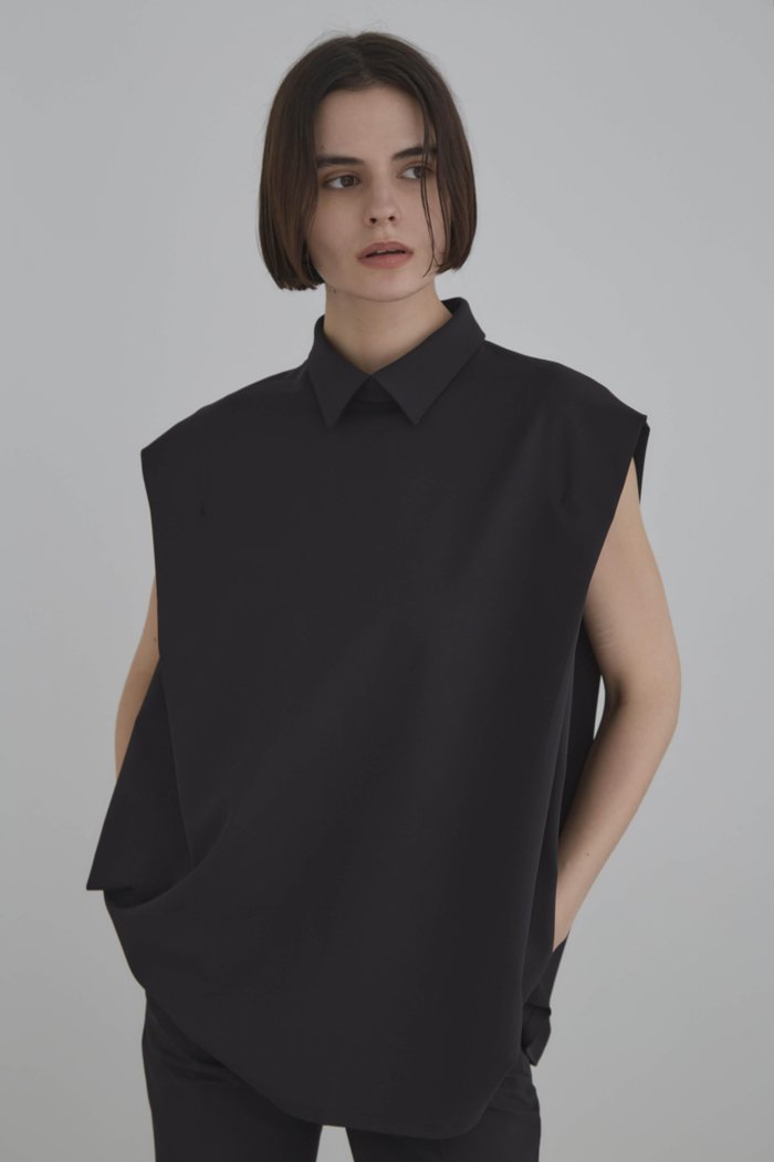 【ル フィル/LE PHIL】の《LE PHIL》ストレッチオックスノースリーブブラウス インテリア・キッズ・メンズ・レディースファッション・服の通販 founy(ファニー) https://founy.com/ ファッション Fashion レディースファッション Fashion for Women トップス・カットソー Cut & Sew Tops キャミソール&ノースリーブ Camisoles & Sleeveless Tops シャツ・ブラウス・オフィスカジュアル Elegant Blouses & Button-Ups コンパクト Compact, Small Size ストレッチ Stretch, Stretchy Fabric ノースリーブ Sleeveless, No-Sleeve パターン Pattern, Design Print フレア Flare, Flared エレガント 上品 Elegant 夏 Summer 新作・新入荷 New Arrivals / New In |ID: prp329100004876051 ipo3291000000036369146