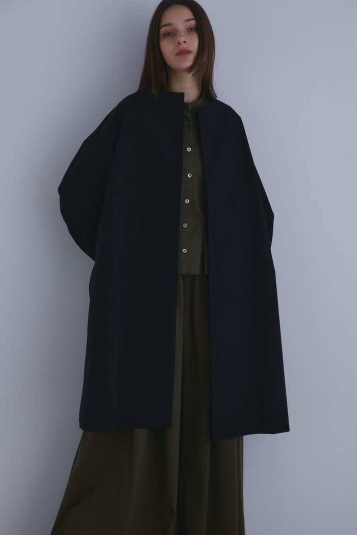 【ル フィル/LE PHIL】の《LE PHIL》ナイロンコットンクロスノーカラーコート インテリア・キッズ・メンズ・レディースファッション・服の通販 founy(ファニー) https://founy.com/ ファッション Fashion レディースファッション Fashion for Women アウター Coat / Outerwear Collection コート・ロングコート・ピーコート Long Coats, Peacoats & More スタンダード Standard, Basic ドレス Dress, One-Piece リラックス Relax, Relaxed Fit ロング Long, Long-Length |ID: prp329100004876054 ipo3291000000036369173