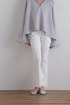 【ル フィル/LE PHIL】のダブルジャガードニットパンツ ホワイト|ID: prp329100004876111 ipo3291000000036369478