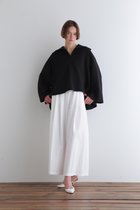 【ル フィル/LE PHIL】のナイロンストレッチブロードパンツ ホワイト|ID: prp329100004876114 ipo3291000000036369493