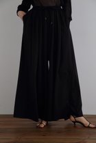 【ル フィル/LE PHIL】の《LE PHIL》コンパクトギャザーワイドパンツ ブラック|ID: prp329100004876119 ipo3291000000036369523