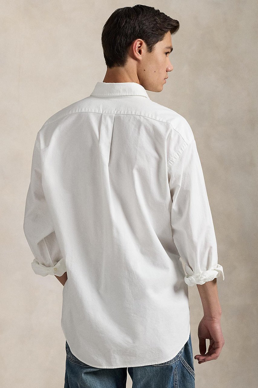 【ラルフローレン/RALPH LAUREN / MEN】の【MEN】【POLO RALPH LAUREN】オーガニック コットン ビッグ シャツ 人気、トレンドファッション・服の通販 founy(ファニー) ファッション Fashion メンズファッション Fashion for Men ウォッシュ Washed Finish オーガニック Organic Cotton カフス Cuff Design スリーブ Sleeve, Long Sleeve / Short Sleeve 長袖 Long Sleeve, Full Sleeve パッチ Patch, Appliqué ビッグ Big, Oversized フィット Fit, Slim Fit プリーツ Pleats, Pleated ボックス Boxy, Box Shape ポケット Pocket, Pocket Detail リラックス Relax, Relaxed Fit ロング Long, Long-Length 新作・新入荷 New Arrivals / New In other-6|ID: prp329100004876141 ipo3291000000036369648