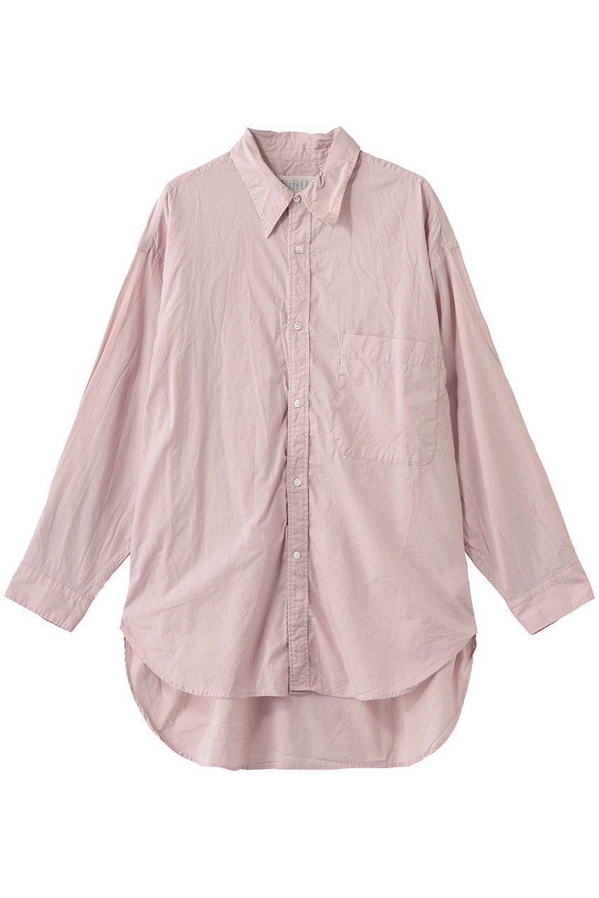 【ミディウミ/MidiUmi】のoversized shirt シャツ インテリア・キッズ・メンズ・レディースファッション・服の通販 founy(ファニー) 　ファッション　Fashion　レディースファッション　Fashion for Women　トップス・カットソー　Cut & Sew Tops　シャツ・ブラウス・オフィスカジュアル　Elegant Blouses & Button-Ups　スリーブ　Sleeve, Long Sleeve / Short Sleeve　ベーシック　Basic, Essential　リラックス　Relax, Relaxed Fit　レギュラー　Regular, Standard Fit　ロング　Long, Long-Length　定番　Standard, Basic Item　新作・新入荷　New Arrivals / New In　羽織　Haori, Light Jacket　pink|ID: prp329100004876146 ipo3291000000036369666