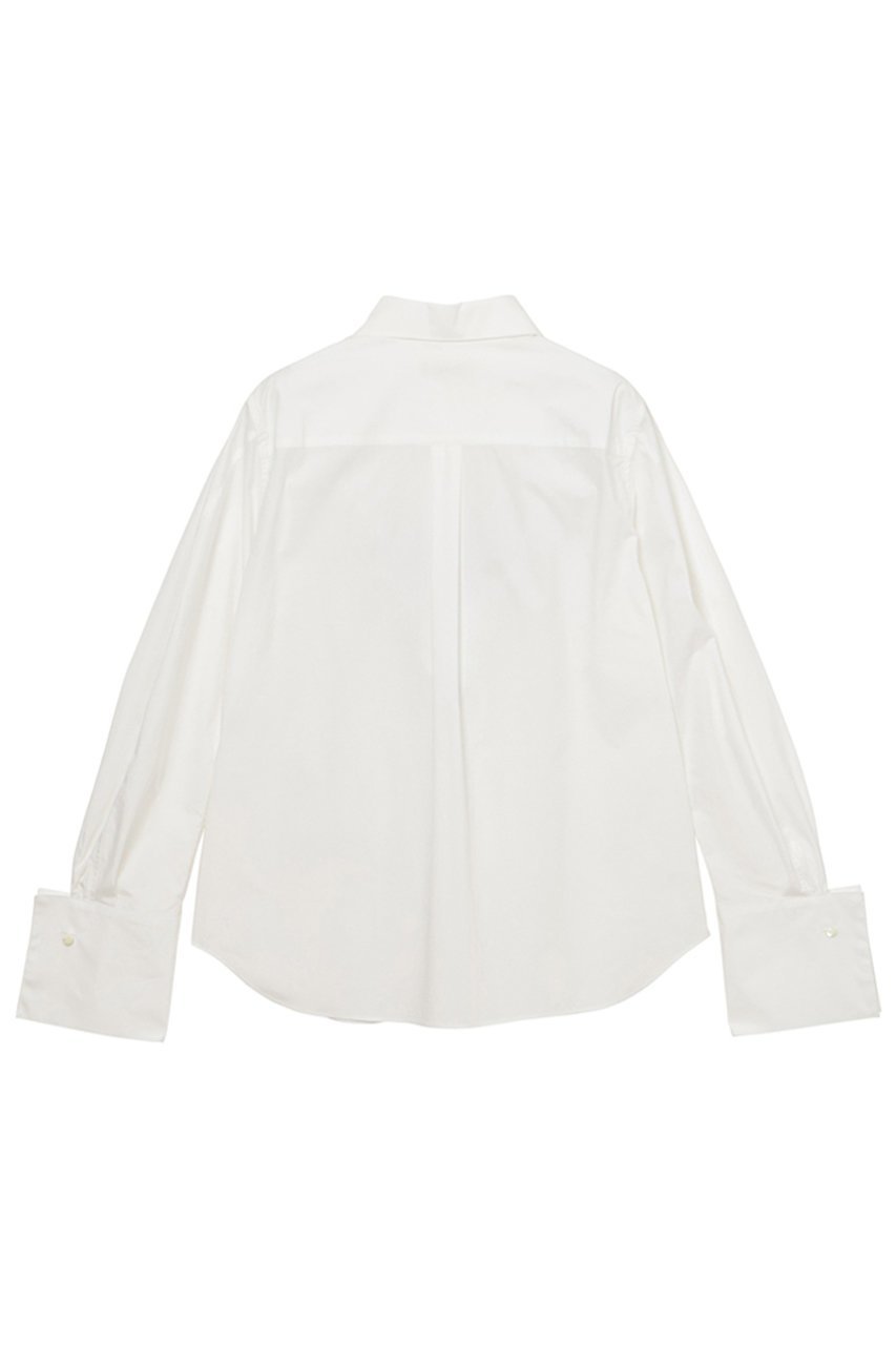 【ミラ ショーン バイ チカ キサダ/mila schon by chika kisada】のフラワープリントWカフスシャツ 人気、トレンドファッション・服の通販 founy(ファニー) 　ファッション　Fashion　レディースファッション　Fashion for Women　トップス・カットソー　Cut & Sew Tops　シャツ・ブラウス・オフィスカジュアル　Elegant Blouses & Button-Ups　花柄・フラワープリント・モチーフ　Floral Prints & Motifs / Flower Pattern Tops　カフス　Cuff Design　スリーブ　Sleeve, Long Sleeve / Short Sleeve　フェミニン　Feminine, Girly　フラワー　Flower, Floral　プリント　Print, Printed Pattern　ロング　Long, Long-Length　定番　Standard, Basic Item　新作・新入荷　New Arrivals / New In　other-2|ID: prp329100004876149 ipo3291000000036369689