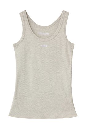 【サードマガジン/THIRD MAGAZINE】 【別注】FAITH MILLS/ロゴ刺繍サーマルタンクトップ人気、トレンドファッション・服の通販 founy(ファニー) ファッション Fashion レディースファッション Fashion for Women トップス・カットソー Cut & Sew Tops キャミソール&ノースリーブ Camisoles & Sleeveless Tops シャツ・ブラウス・オフィスカジュアル Elegant Blouses & Button-Ups ロングTシャツ・Tシャツ Longline T-Shirts & Tees カットソー・ベーシックTシャツ Cut-and-Sewn Tops / Stretch Tees & Basics インナー Innerwear キャミソール Camisole, Spaghetti Strap Top サーマル Thermal, Waffle Knit シンプル Simple, Minimal タンク Tank Top, Sleeveless Top エレガント 上品 Elegant 別注 Limited Edition, Custom Order 新作・新入荷 New Arrivals / New In |ID:prp329100004876178