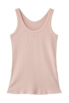 【サードマガジン/THIRD MAGAZINE】の【別注】FAITH MILLS/ロゴ刺繍サーマルタンクトップ ピンク|ID: prp329100004876178 ipo3291000000036369880