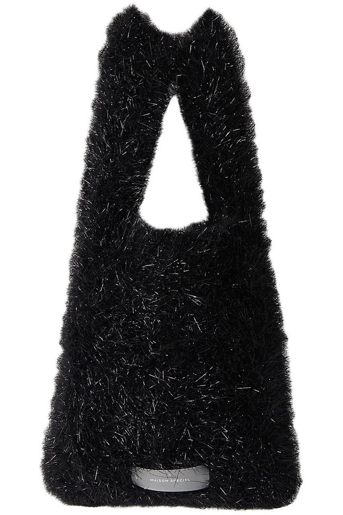 【メゾンスペシャル/MAISON SPECIAL】のラメニットミニバッグ インテリア・キッズ・メンズ・レディースファッション・服の通販 founy(ファニー) https://founy.com/ ファッション Fashion レディースファッション Fashion for Women トップス・カットソー Cut & Sew Tops ニット Knit Tops & Sweaters バッグ Bags シンプル Simple, Minimal ストレッチ Stretch, Stretchy Fabric ミックス Mix, Mixed Style |ID: prp329100004876189 ipo3291000000036369959